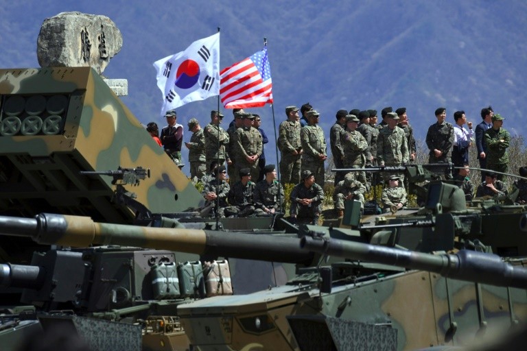 Korea Selatan dan Amerika Serikat Latihan Militer Secara Serentak